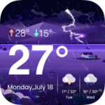 clima – weather forecast android application logo